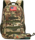 Outdoor Plus Camo Backpack for Boys Military Teen Backpack with USB