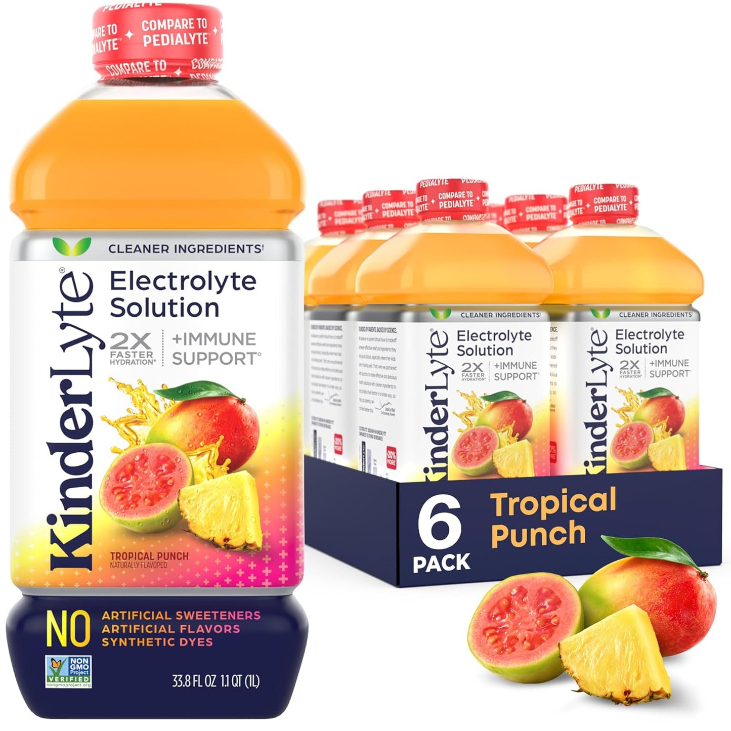 KinderLyte Electrolyte Solution for Kids and Adults - Hydration