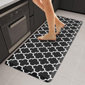 Anti Fatigue Kitchen Mat 22 in x 54 in Black - 4/5 in Thick Comfort