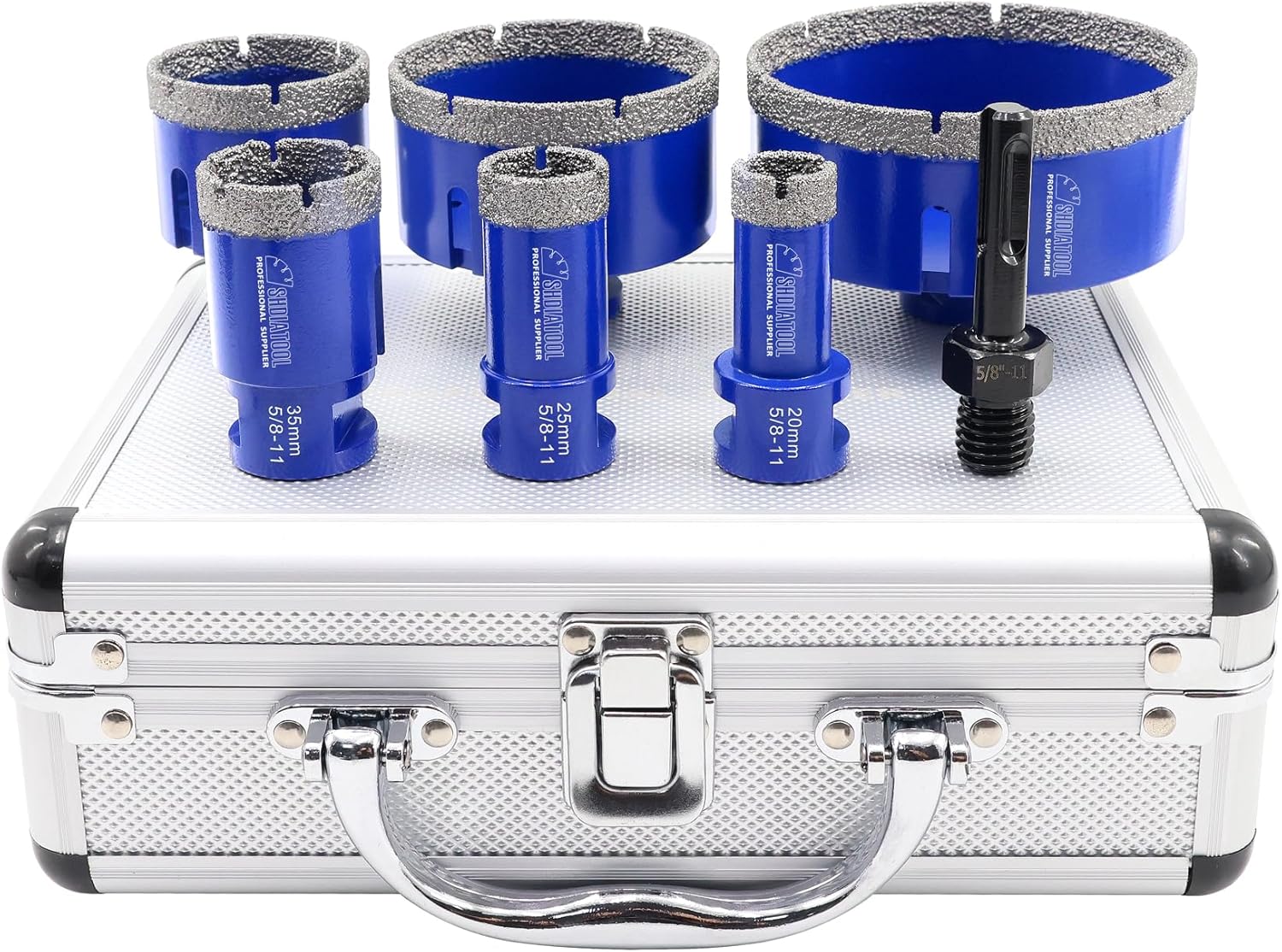 SHDIATOOL Diamond Drill Core Bits Set for Tile Marble Ceramic