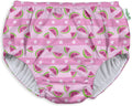 green sprouts baby girls pull-up reusable swim diaper - light pink