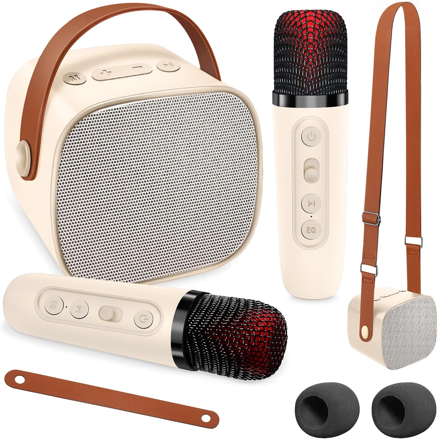 Kids Karaoke Machine with 2 Microphones for Fun Singing