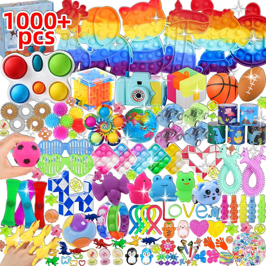 1000Pcs Fidget Toys Mega Pack