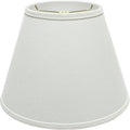 Empire Spider Lamp Shade 7in Top x 13in Bottom - Classic White