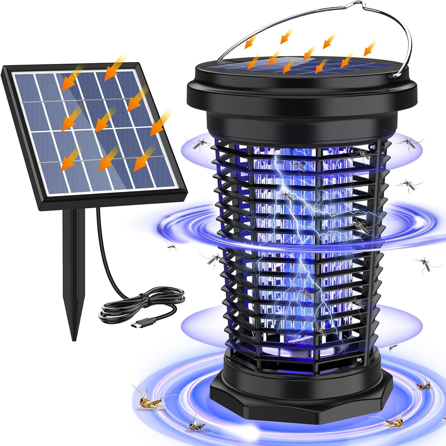 PALONE Solar Bug Zapper: Ultimate Indoor & Outdoor Solution