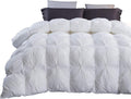 Three Geese Pinch Pleat Waterfowl Feather and Down Comforter Twin