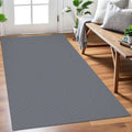 EARTHALL Washable Area Rug 3x5 ft Non Slip Braided Door Mat