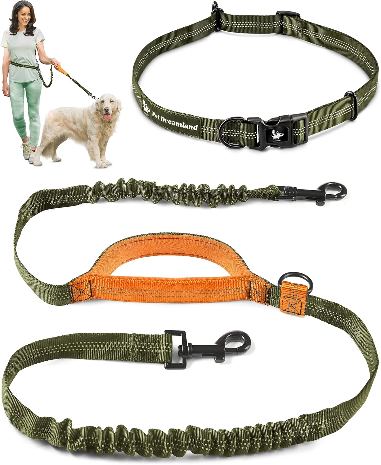 Exquisite Hands-Free Leash for Large Dogs: Ultimate Comfort & Freedom