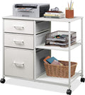 DEVAISE 3 Drawer Mobile File Cabinet - Rolling Printer Stand for Home