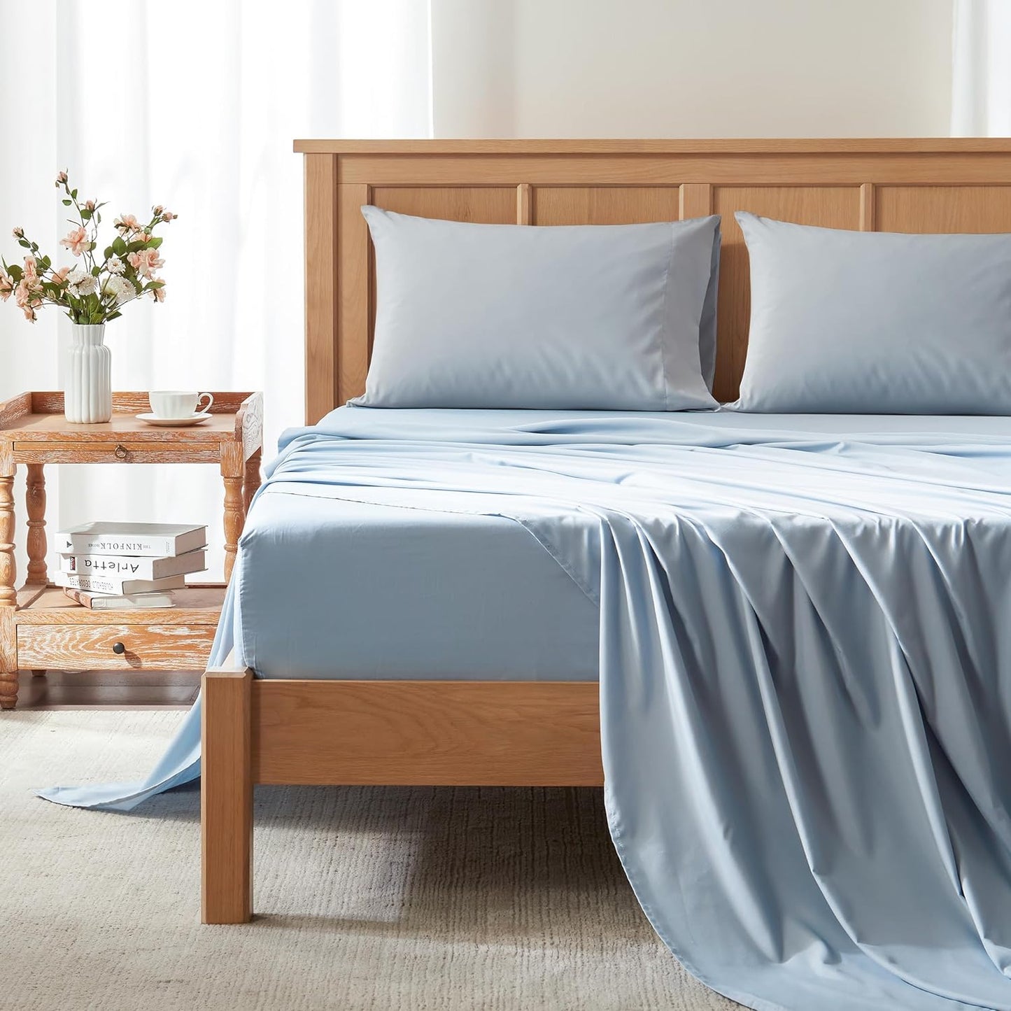 Comfort Spaces Coolmax Moisture Wicking Sheet Set for Cal King