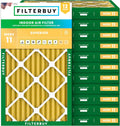 Filterbuy 14x24x2 Air Filter MERV 11 Replacement - Allergen Defense