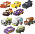 Disney Pixar Cars Mini Racers Set of 10 - Compact Collectible Pack