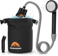 Portable Shower for Camping with Dry Bag - Rechargeable Camp Shower