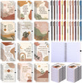 Positive Affirmation Spiral Notebooks 24-Set - Gratitude Journals
