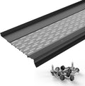 Micromesh 6 in Gutter Guards 100 ft Black - Stainless Steel Mesh