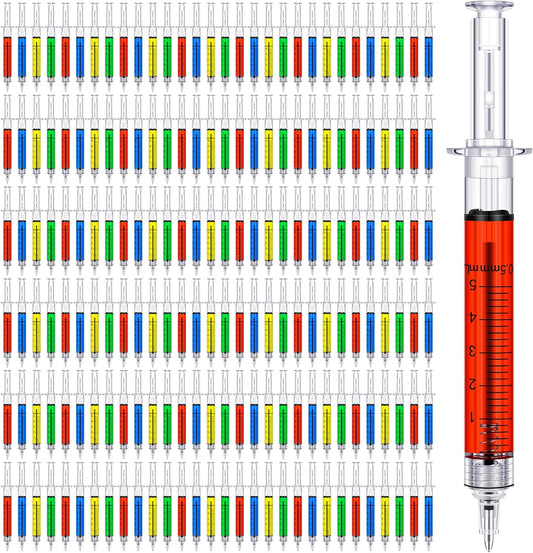 200 Pcs Syringe Gel Pens for Nurses Fun Office School Supplies