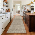 Machine Washable Kitchen Runner Rug 2ft x 10ft - Stain Resistant Low