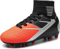 Boys Girls Soccer Cleats Youth Firm Ground - Ankle Support & Grip
