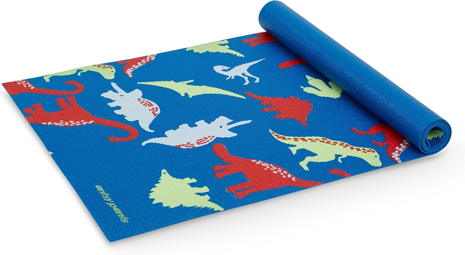 Antsy Pants Kids Yoga Mat - Non-Slip Fun 60 x 24 Workout Mat