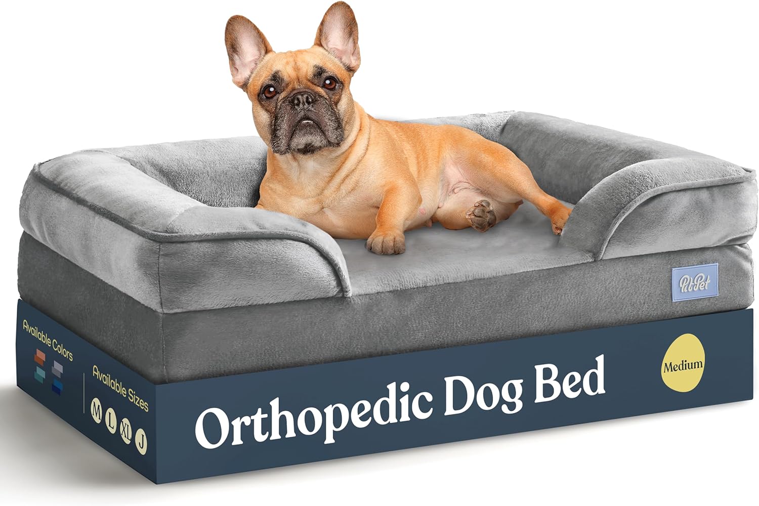 Orthopedic Sofa Dog Bed for Medium Dogs - Ultra Comfortable
