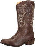 SheSole Women's Wide Calf Western Boots for Comfort and Style