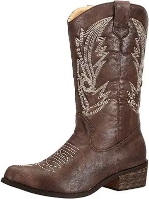 SheSole Women's Wide Calf Western Cowgirl Cowboy Boots Review