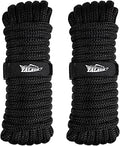 Dock Lines Nylon Rope Dock Lines 2 Pack 25ft & 35ft - Durable Marine