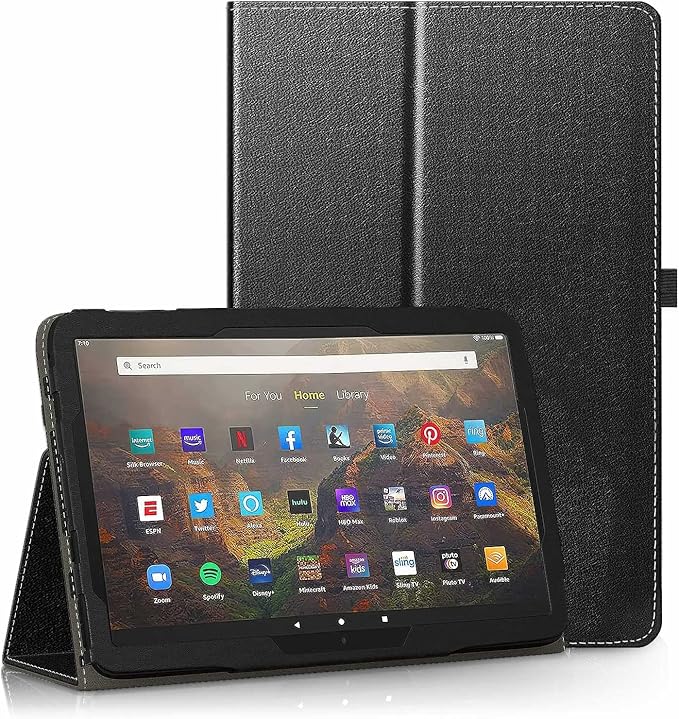 ANNAPRO Case for Kindle Fire HD 10 Tablet - Slim Folio Cover