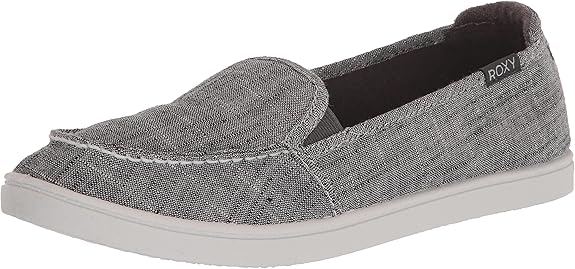 Roxy Women's Minnow Slip on Sneaker Shoe for Everyday Comfort
