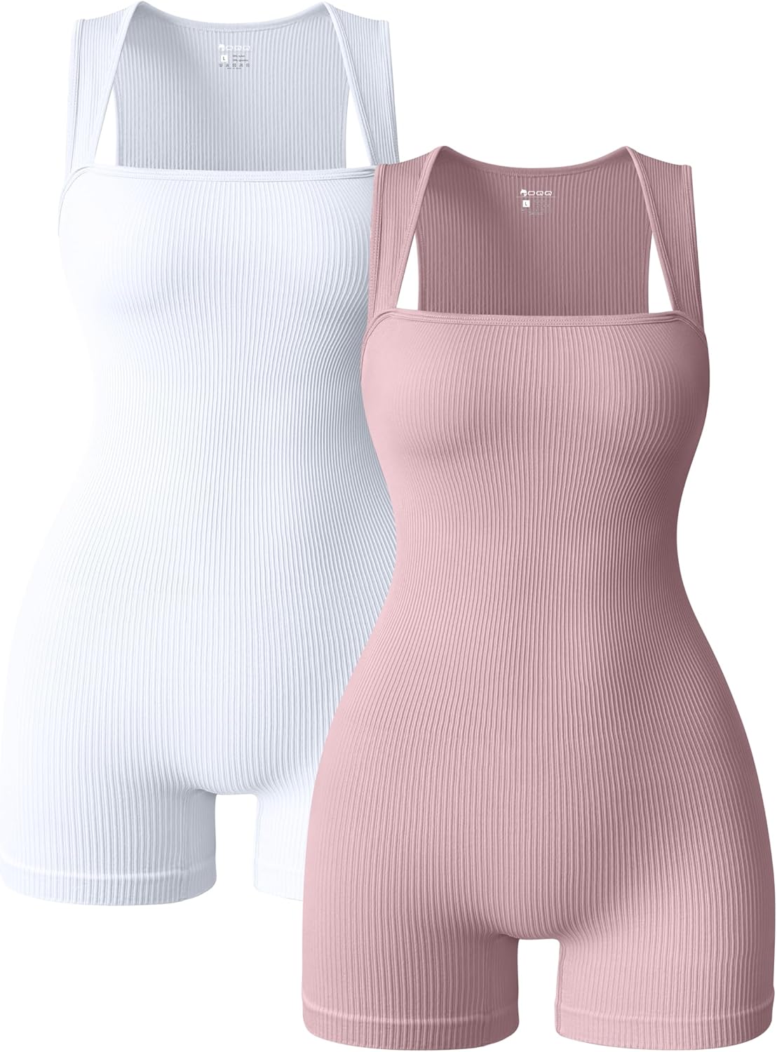 OQQ Women 2 Piece Rompers for Yoga and Exercise Activities