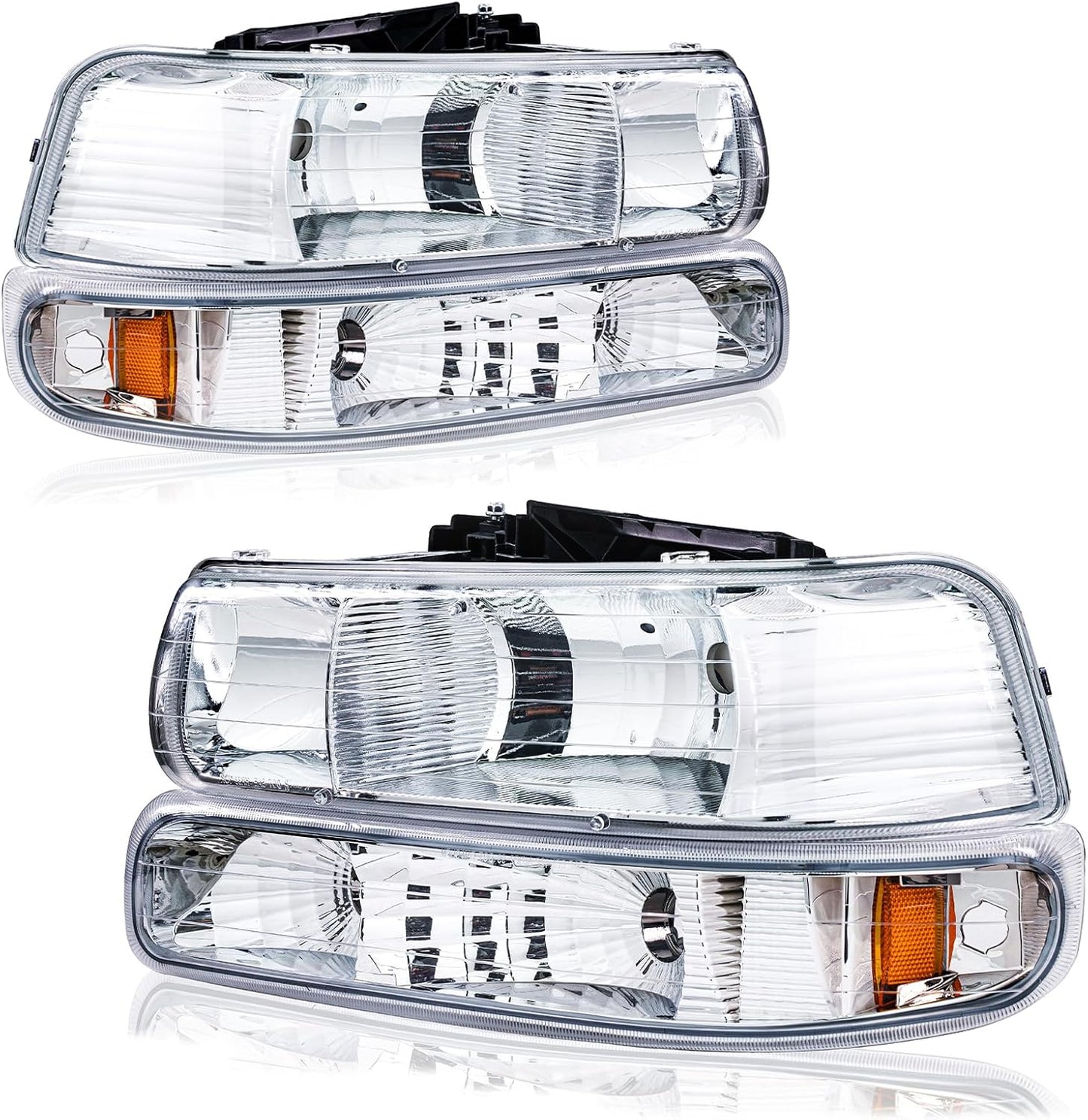 Headlight Assembly for 1999-2002 Chevy Silverado & Tahoe Models