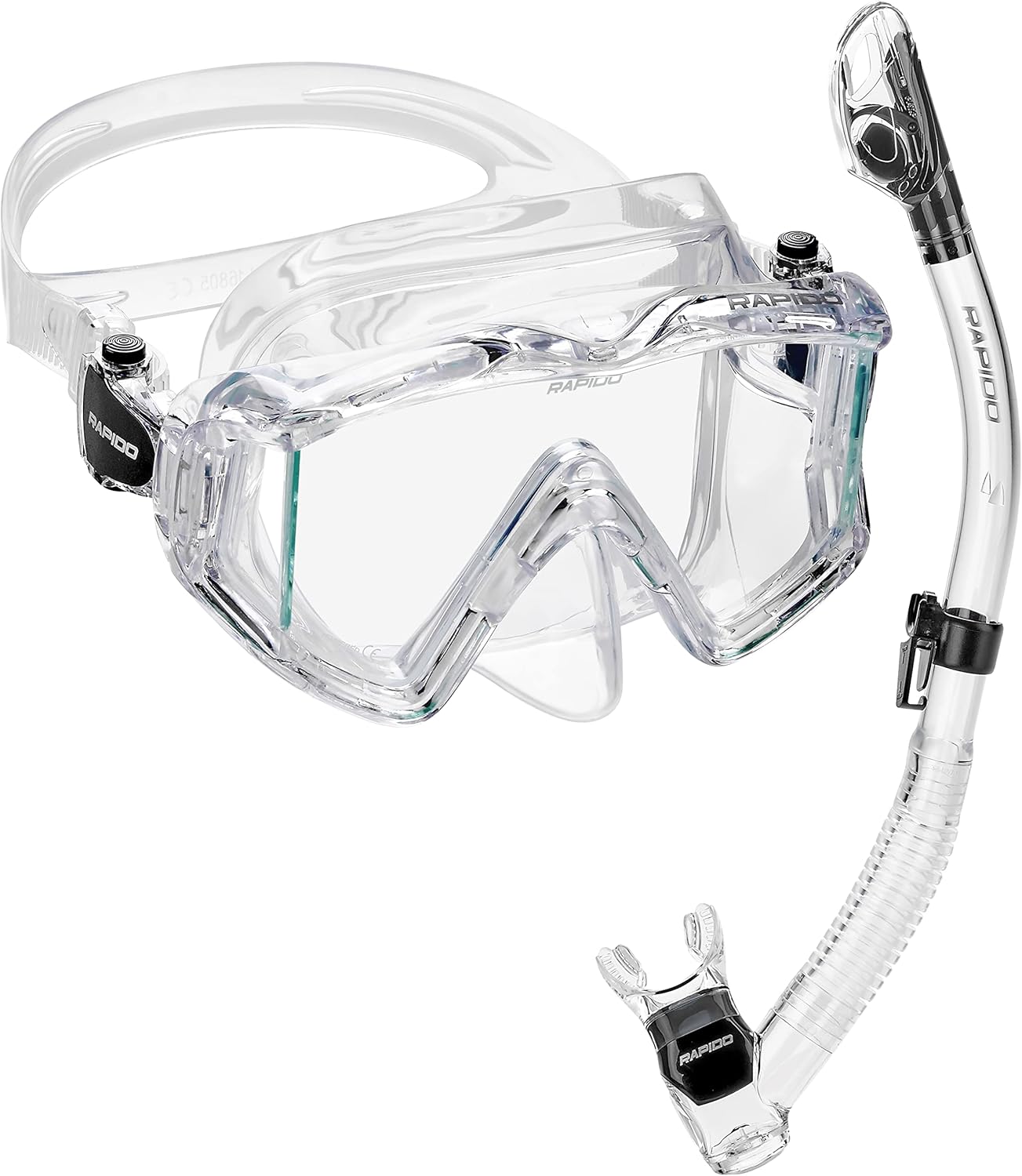 Phantom Aquatics Snorkel Set: Premium Panoramic View