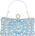 Rhinestone Clutch Purses for Women Evening Wedding Formal (Style B1VM)