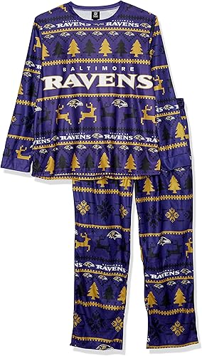 Foco Women's Wordmark Family Matching Collection Set Holiday Pjs