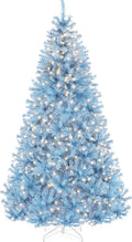 Best Choice Products 9ft Pre-Lit Baby Blue Christmas Tree - Full