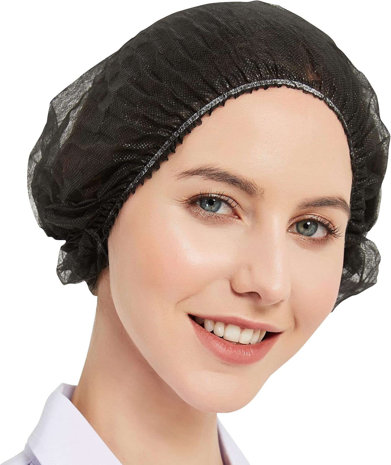 ProtectX Black Disposable Hair Nets by Azac Group 21in