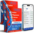 URINIFY Strength Urine Test Strips and Mobile App - Keto, Electrolytes