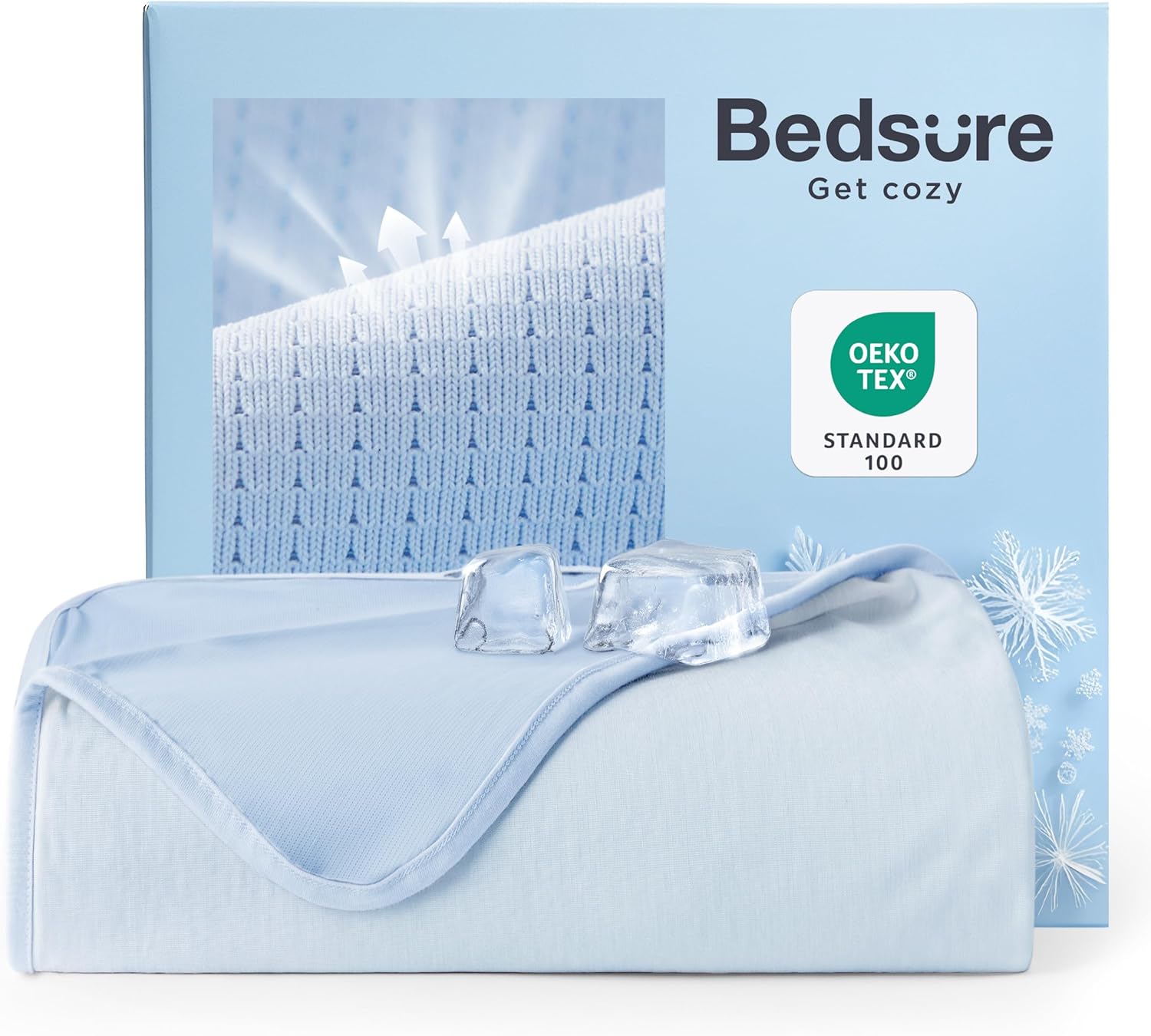 Bedsure Summer Cooling Blanket King Size for Hot Sleepers