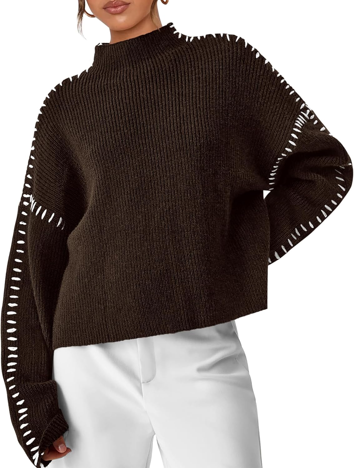 PRETTYGARDEN Women's Chunky Knit Sweaters for Fall Fashion