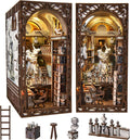 Book Nook Kit DIY Doll House Booknook - Detailed Baroque Miniature