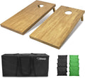 4 ft x 2 ft GoSports Cornhole Boards Set for Family Game Night