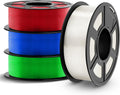 PETG Filament 1.75mm 4KG Bundle - High Clarity, Low Shrinkage