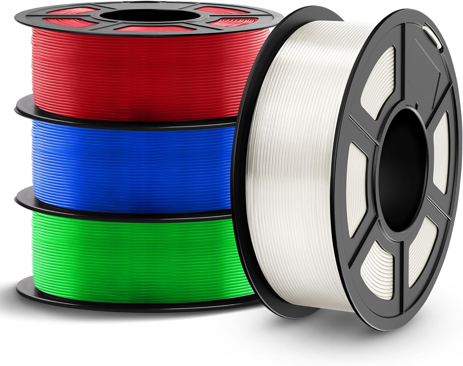 TECBEARS PETG Filament 1.75mm Bundle for 3D Printing Success