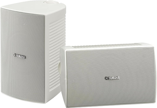 YAMAHA Indoor/Outdoor Speakers - Rich Sound (White,2)