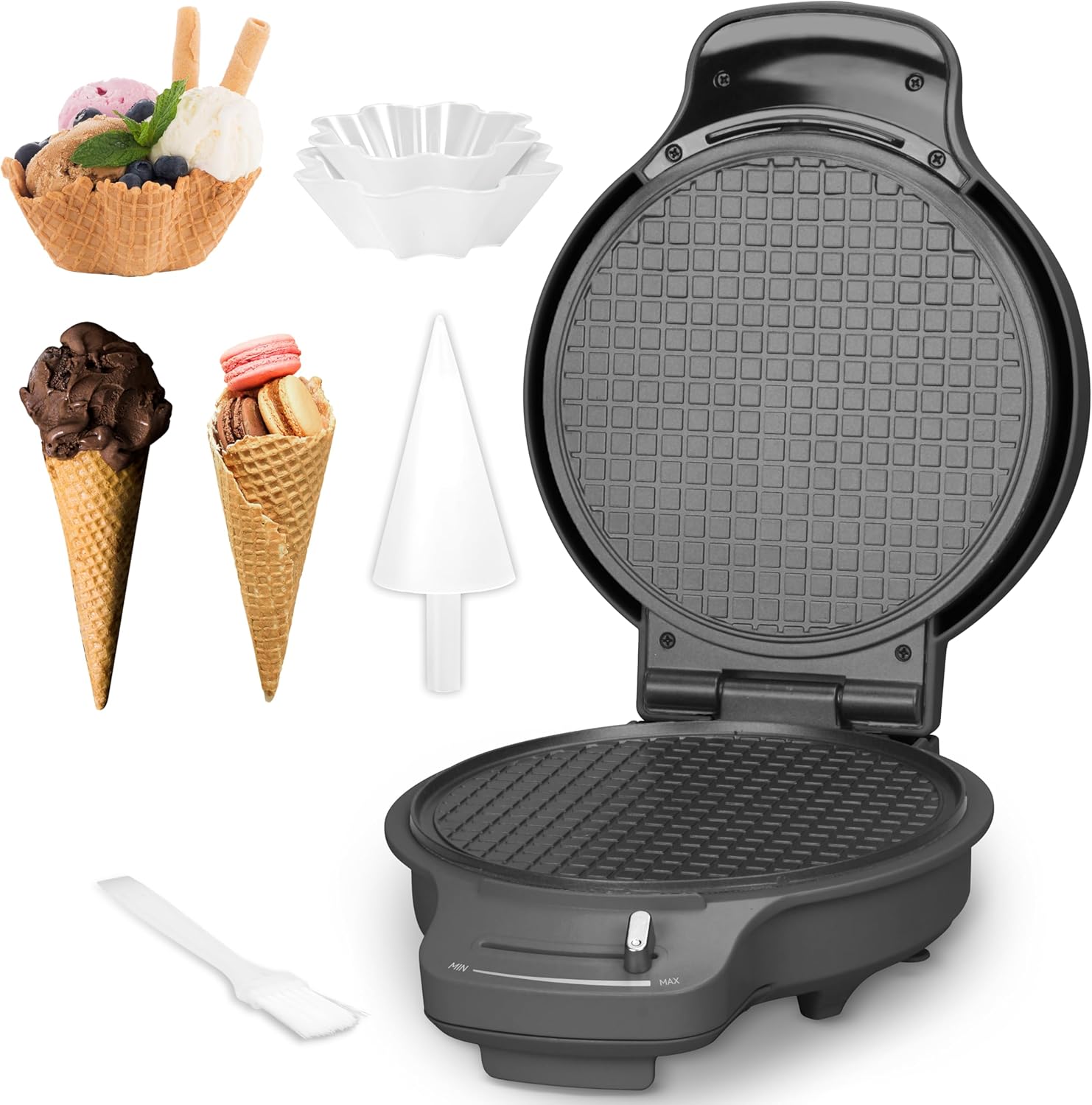 Baker's Friend Waffle Cone Maker: Crispy Perfection