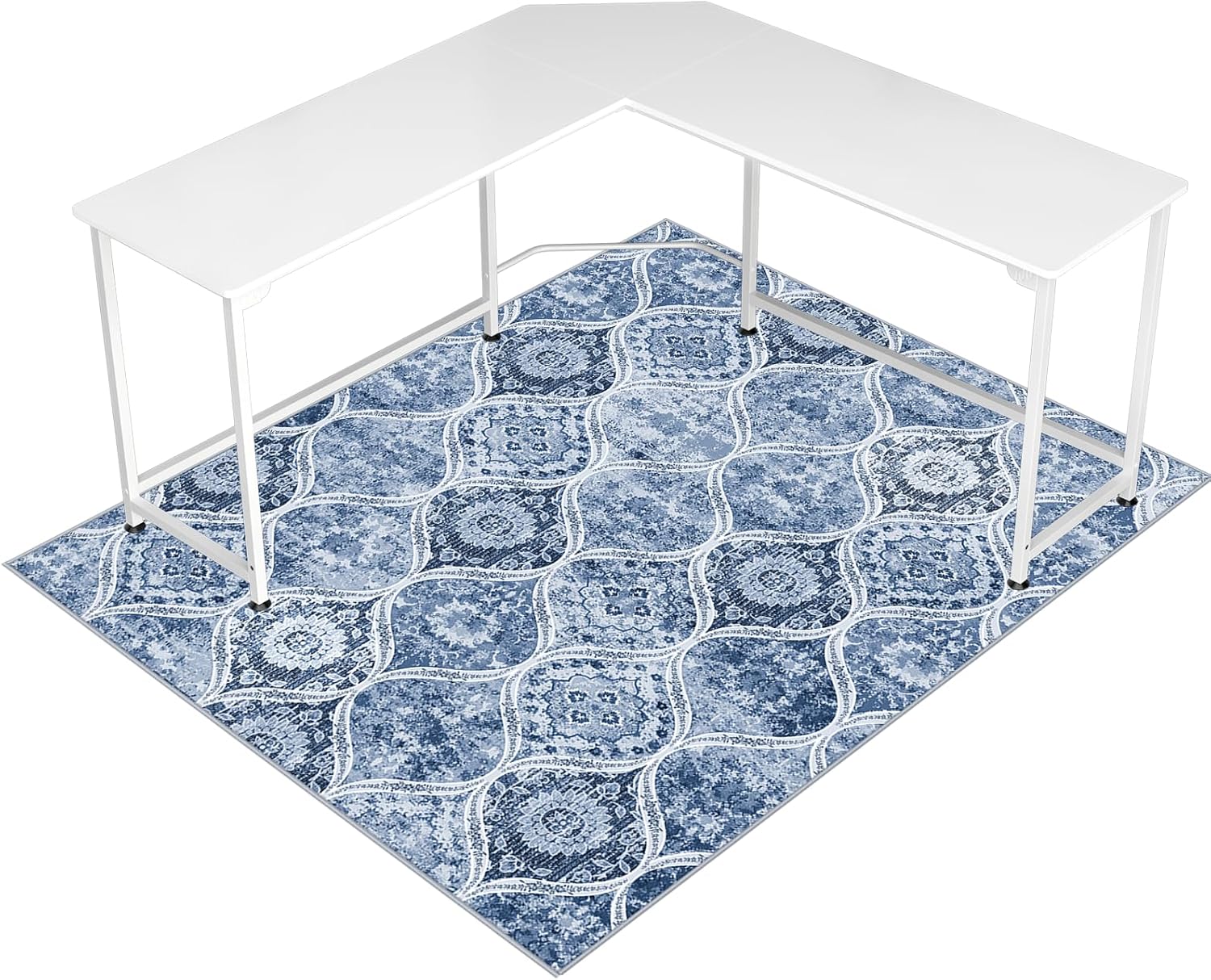 Office Chair Mat for Hardwood Floors - Heavy Duty 48inX 60