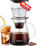 Adjustable Flow Cold Brew Maker 47 oz Stainless Steel Filter