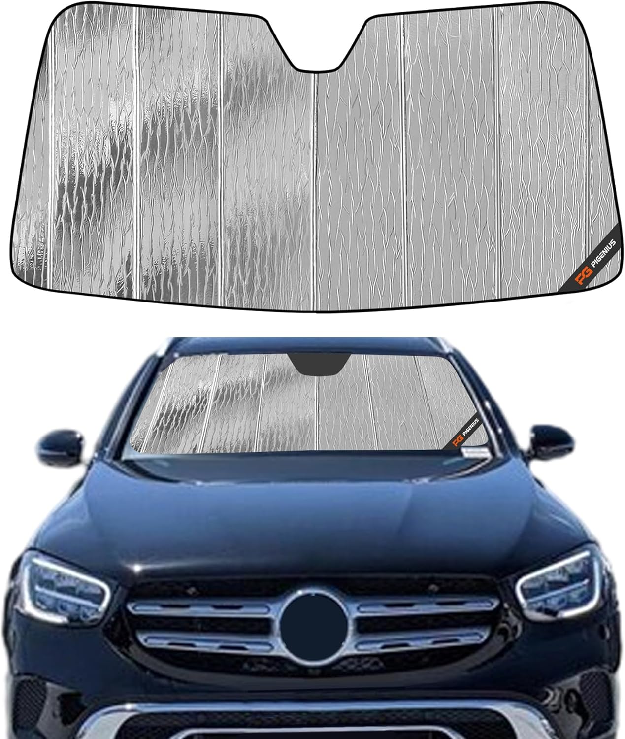 Windshield Sunshade for Mercedes-Benz GLC SUV 2016-2022 - AstraGuard