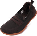 WHITIN Women's Round Toe Penny Loafers - Wide Width Comfort