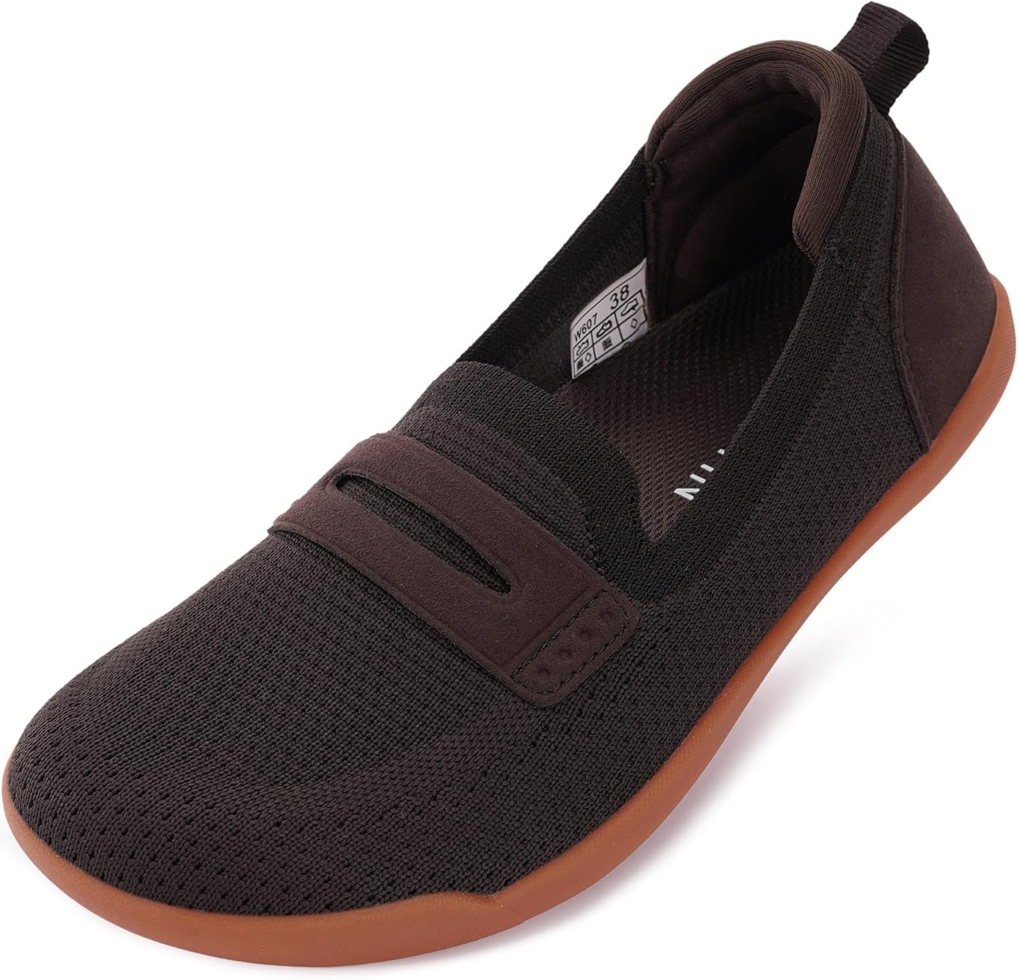WHITIN Women's Round Toe Slip On Penny Loafers for Comfort